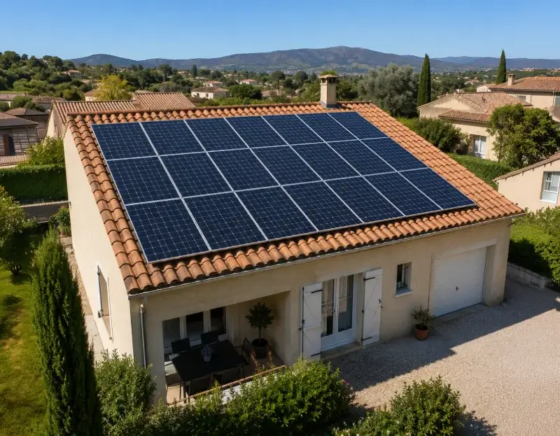 Prime à l'autoconsommation panneaux solaires Lent — aide financière de l'État